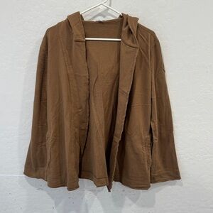 James Perse Cardigan Sweater 1 Small Brown